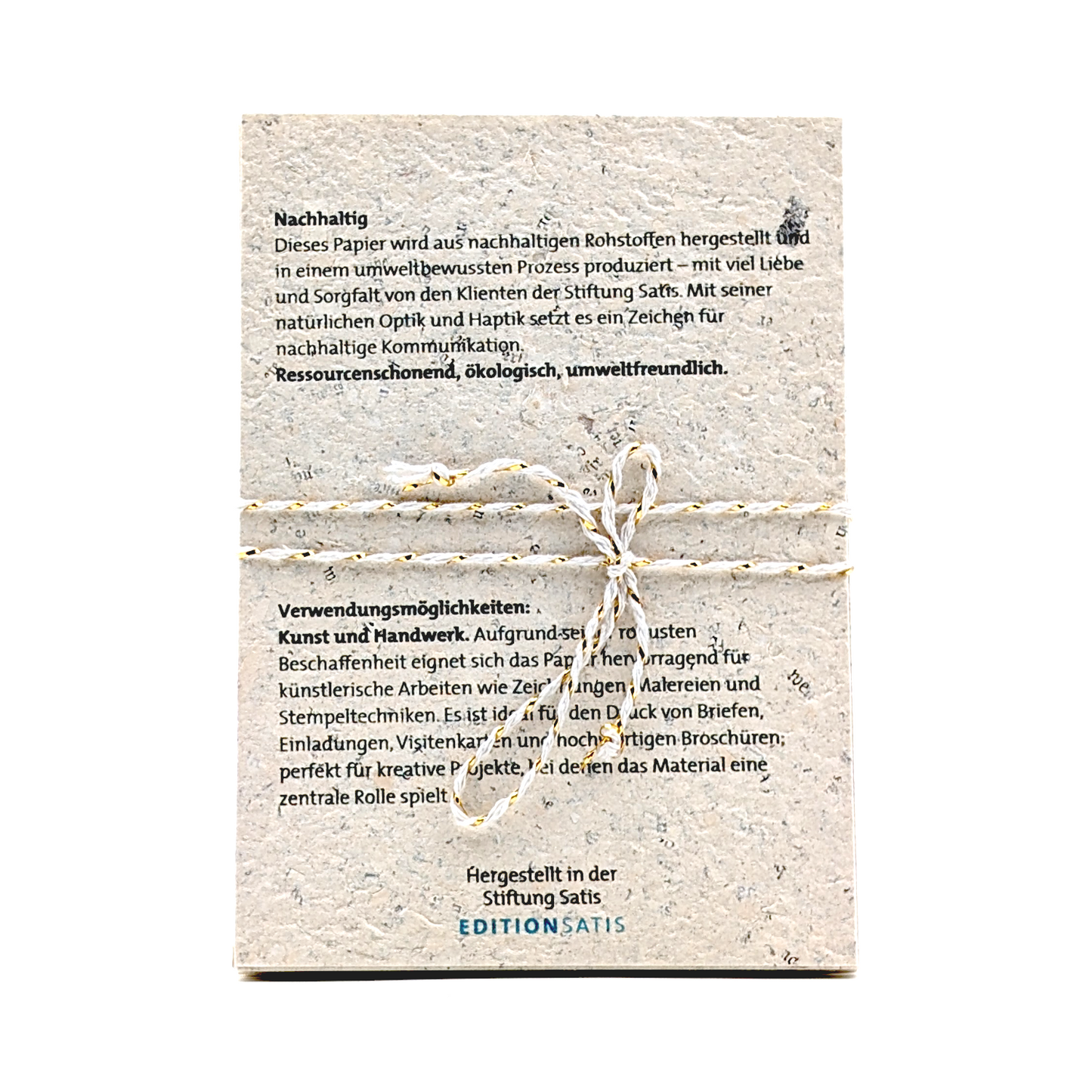 Handgemachtes Papier