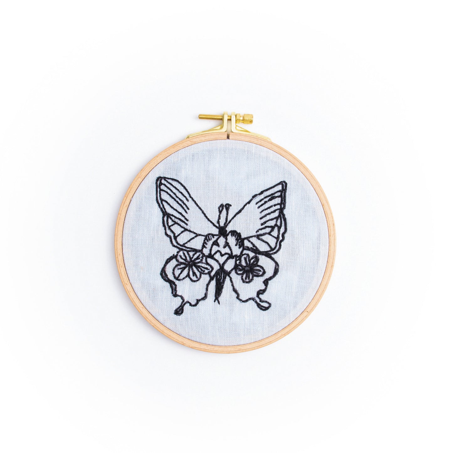 Stickrahmen klein - Schmetterling