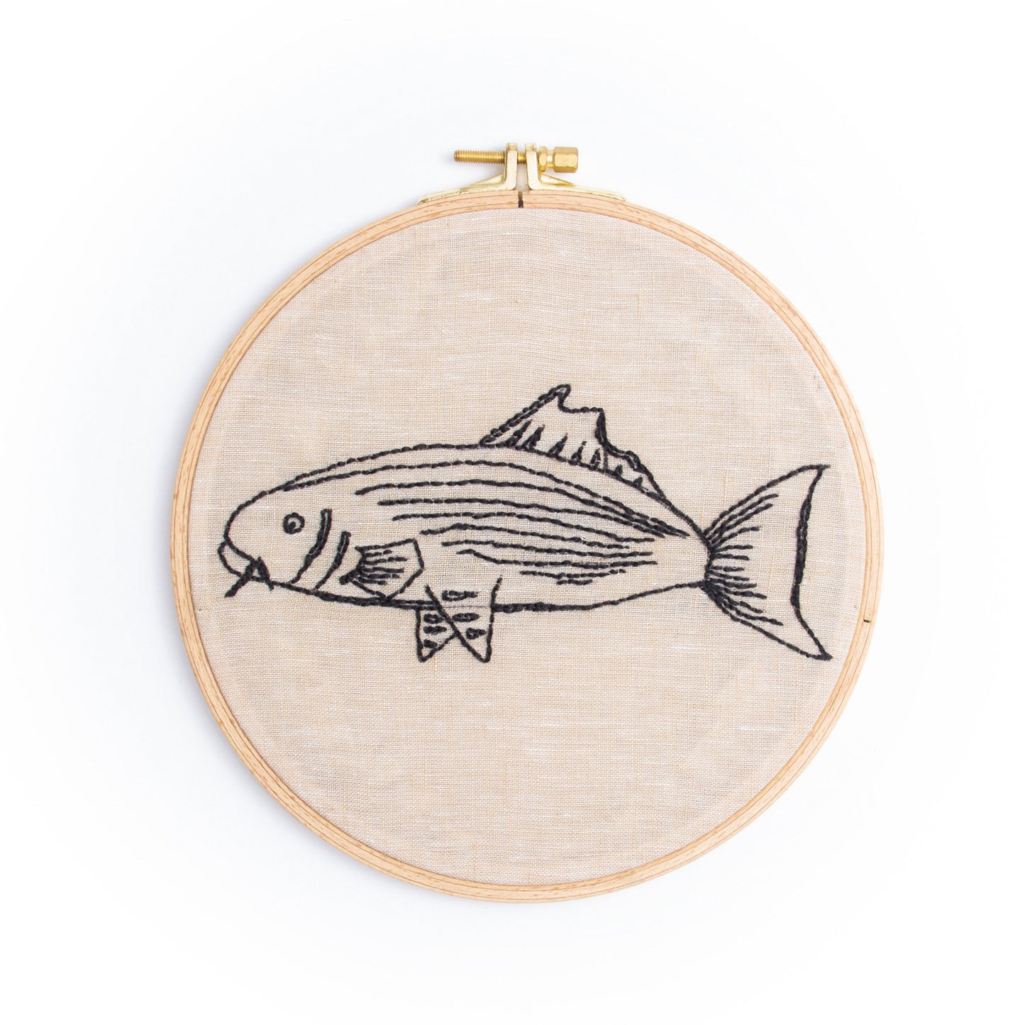 Stickrahmen gross - Fisch D