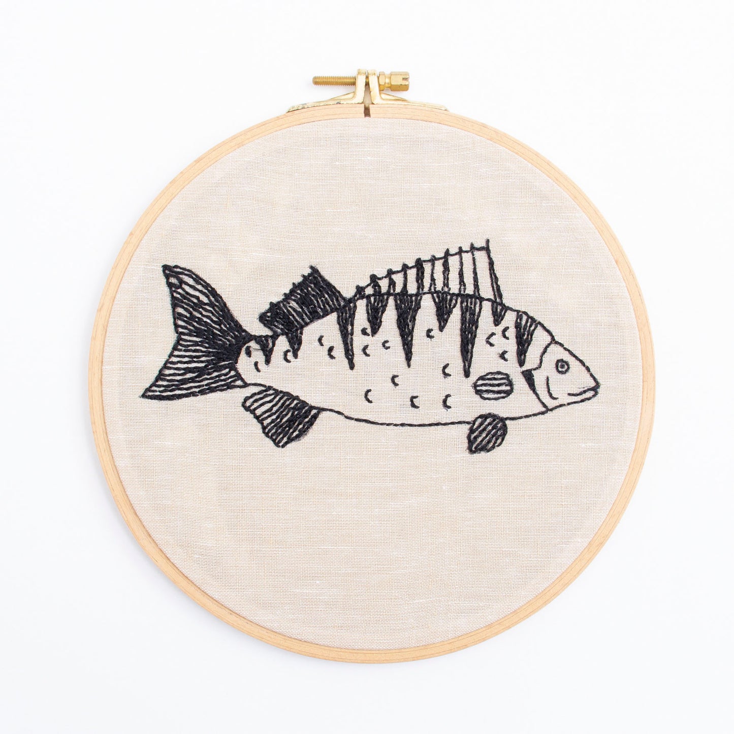 Stickrahmen gross - Fisch 03