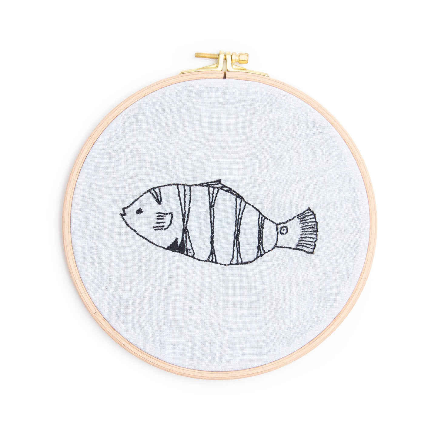 Stickrahmen gross - Fisch F