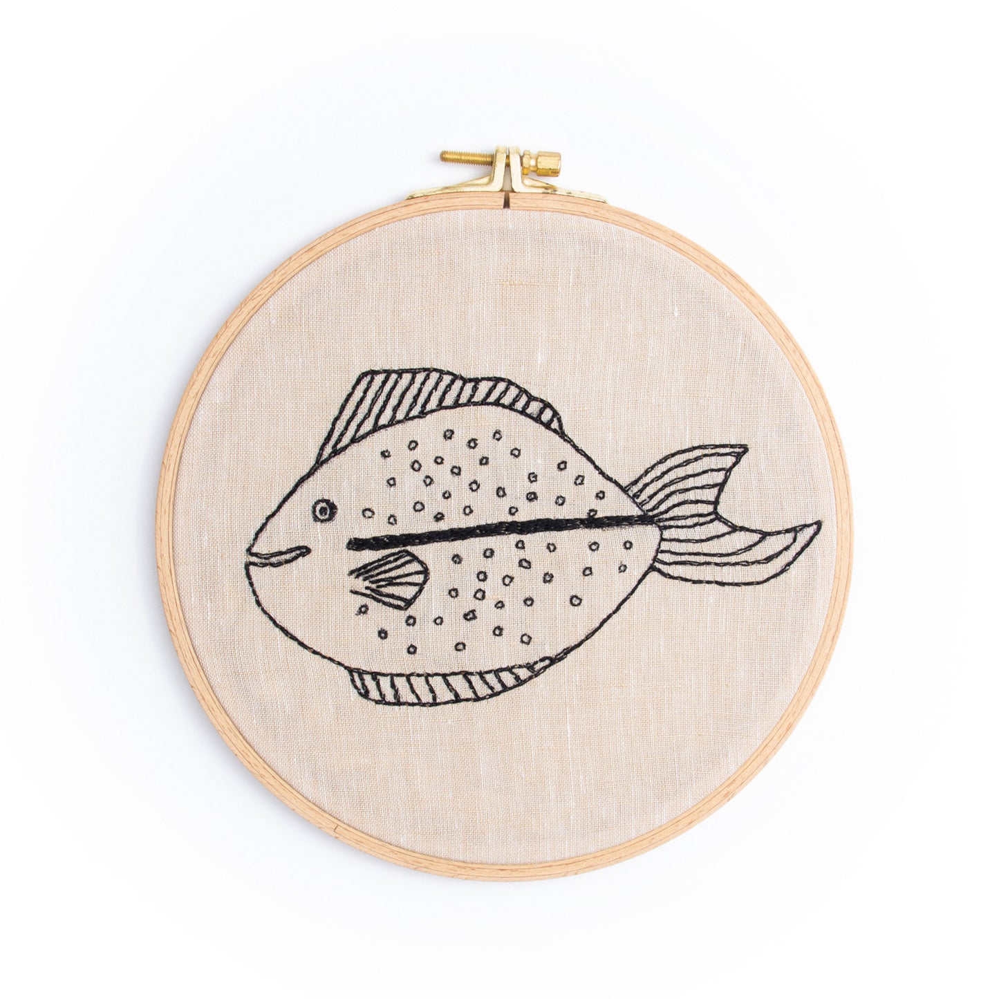 Stickrahmen gross - Fisch C