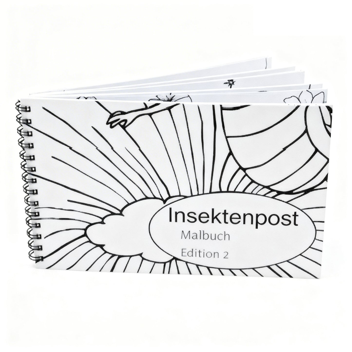Insekten‑Malbuch 2