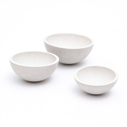 Betonschale 3er Set - Grau