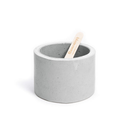 Blumentopf Betonguss - Grau