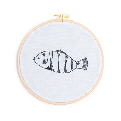 Stickrahmen gross - Fisch F