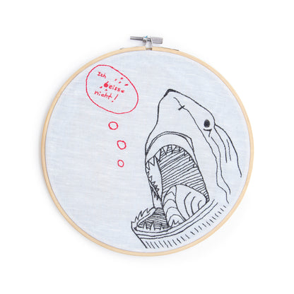 Stickrahmen gross - Hai